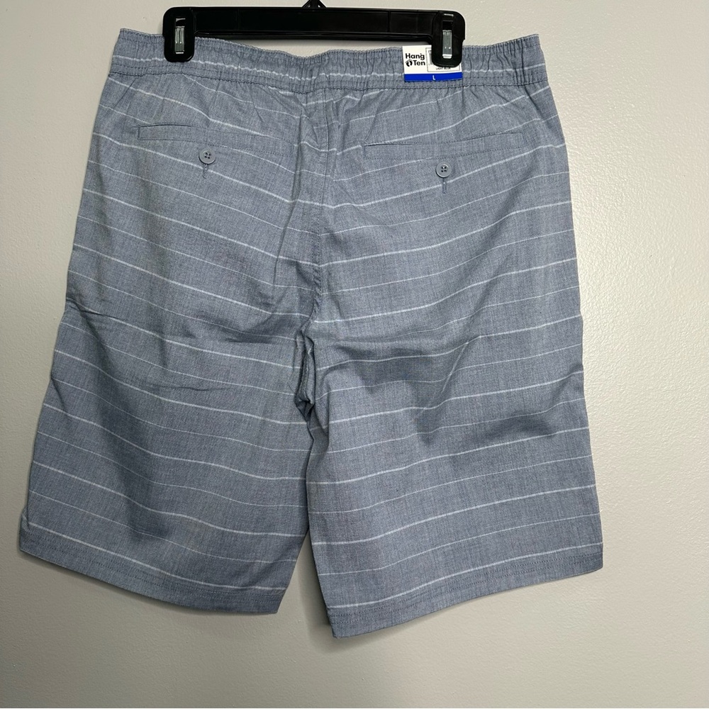 Hang Ten Blue Striped Shorts NWT